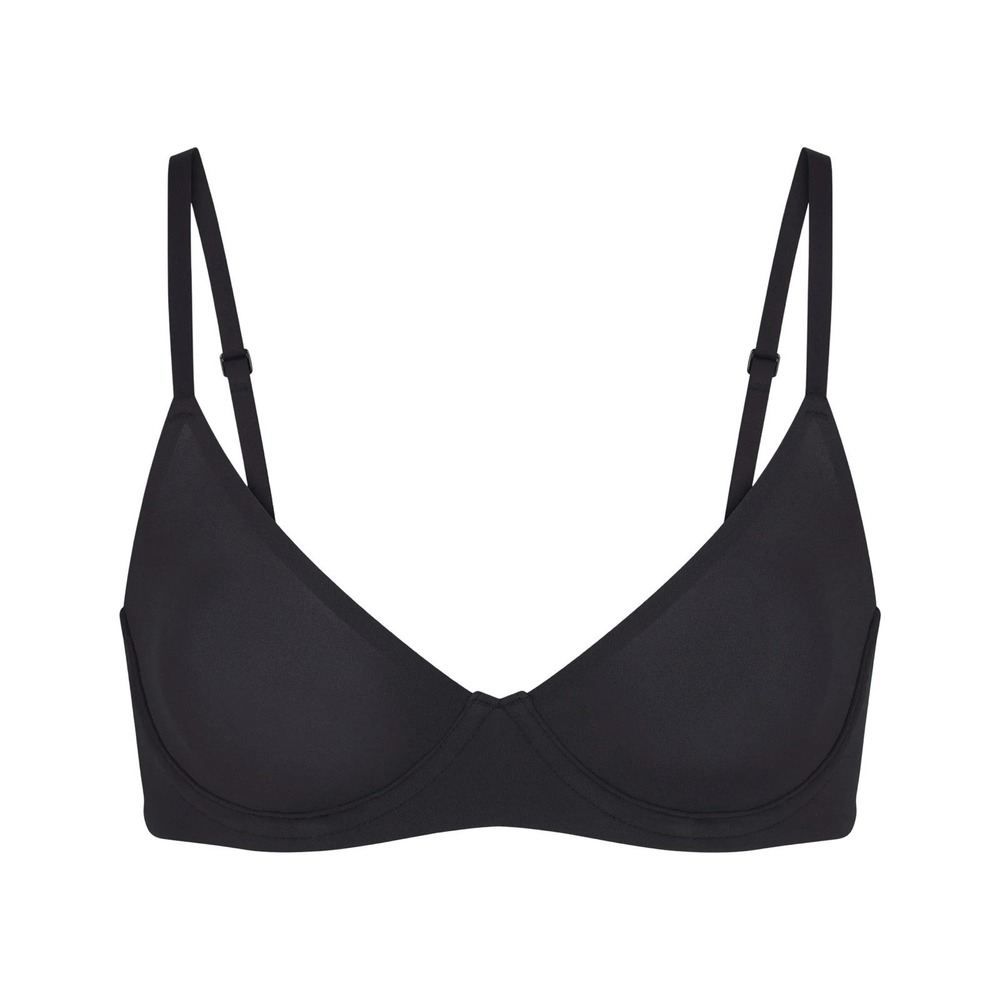 Skims Fits Everybody Unlined Demi Bra - Onyx - NWT - 36DD
